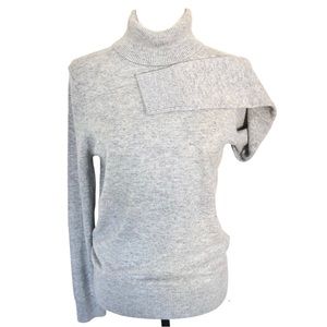 Land’s End Cashmere Sweater Light Gray Women’s